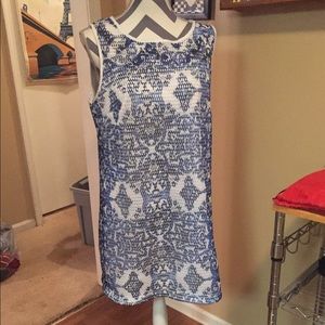 Blue dress size Lg. Bag#64.
